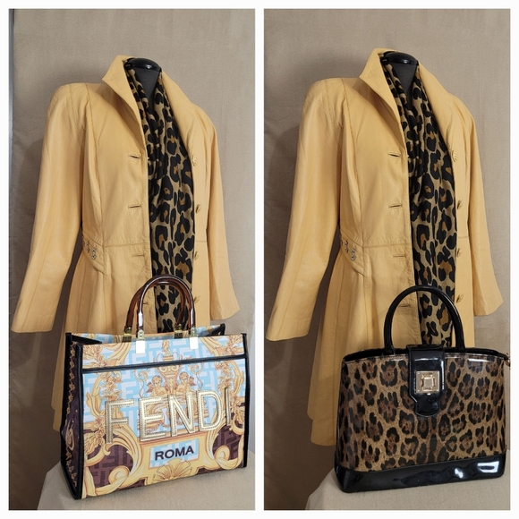 Leopard Scarf / 36 x 72 - Picture 7 of 9